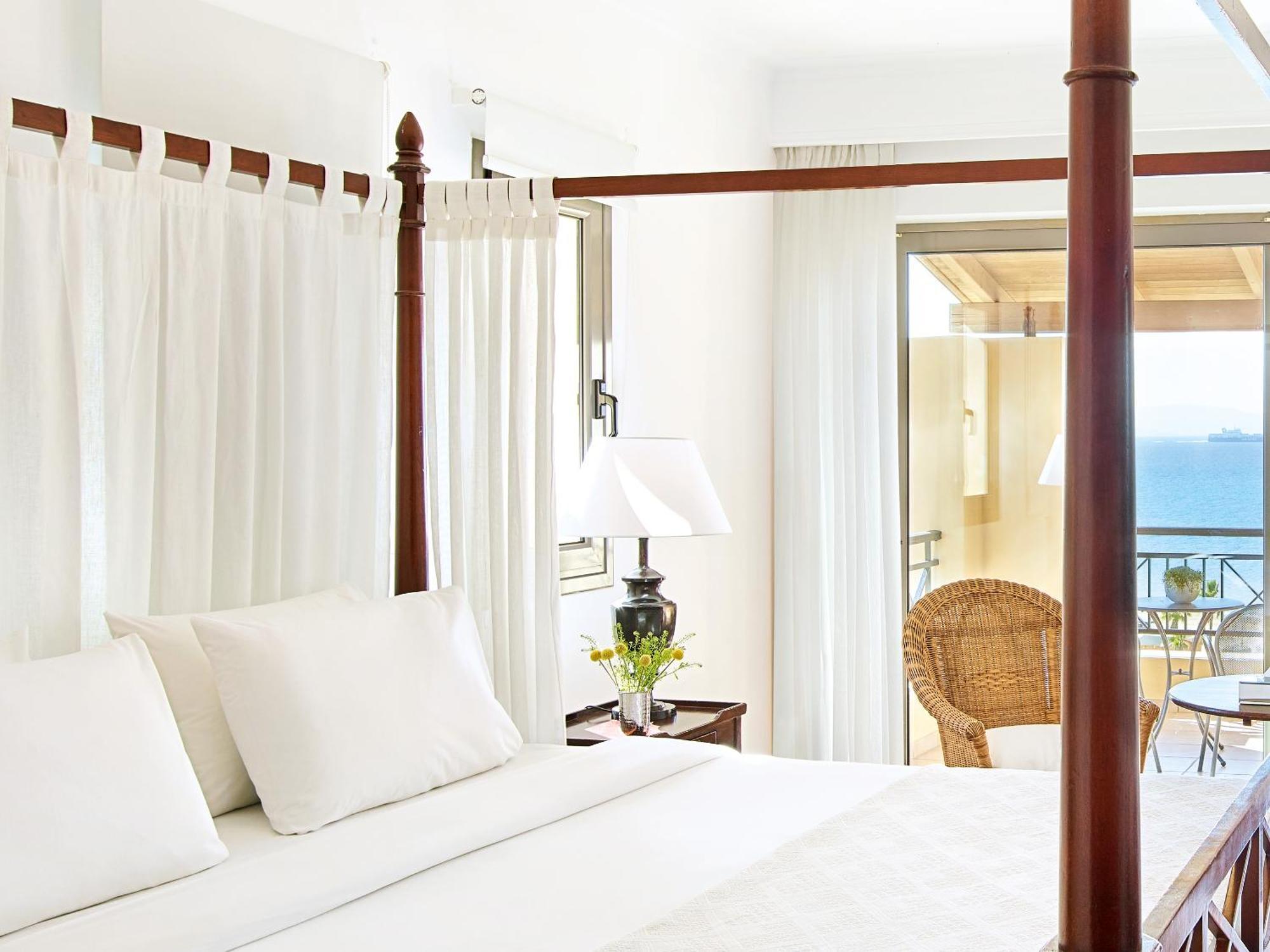 Grecotel Luxme Oasis At Riviera Olympia & Aqua Park ロウトラ・キリニ エクステリア 写真