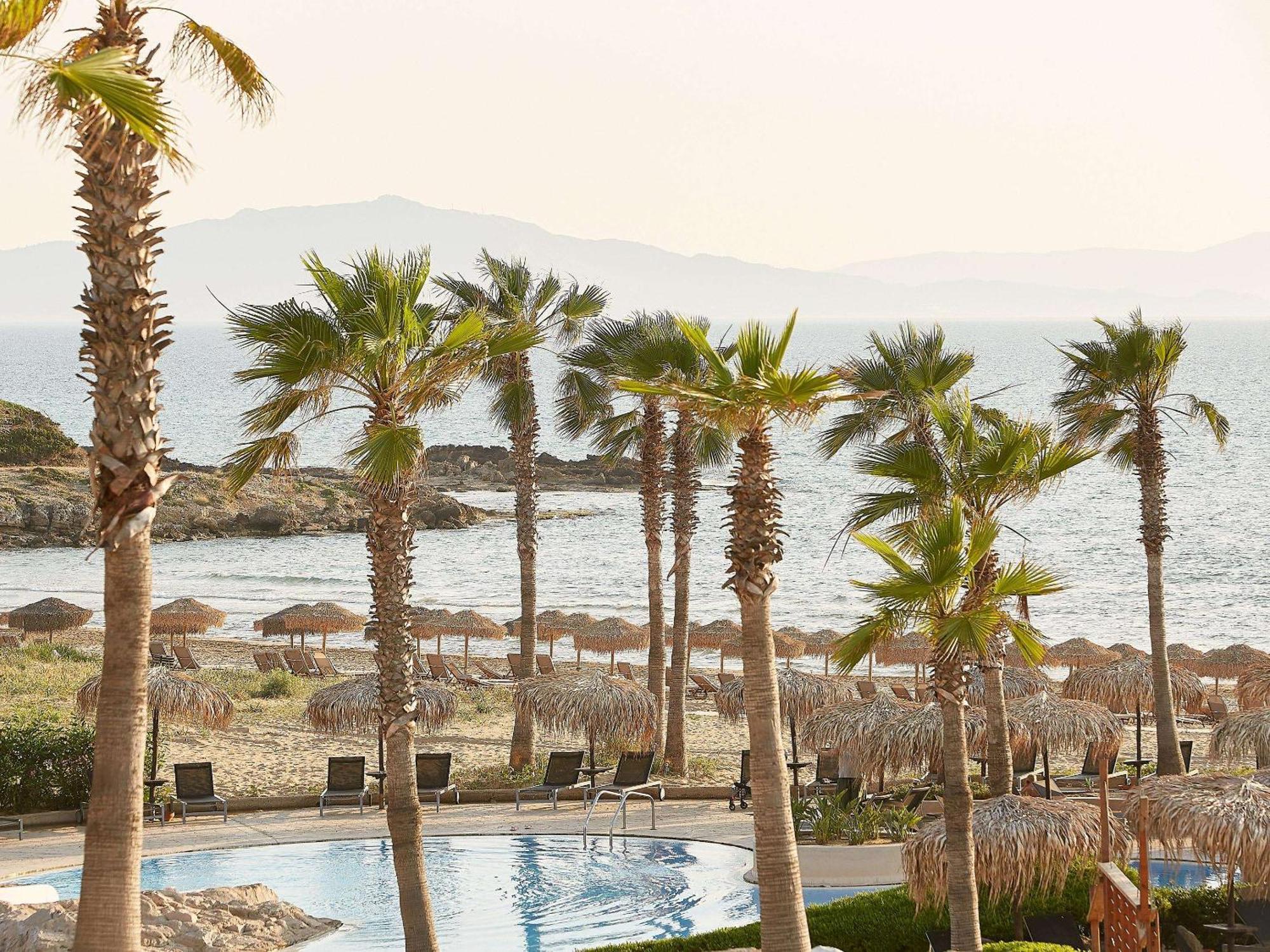 Grecotel Luxme Oasis At Riviera Olympia & Aqua Park ロウトラ・キリニ エクステリア 写真