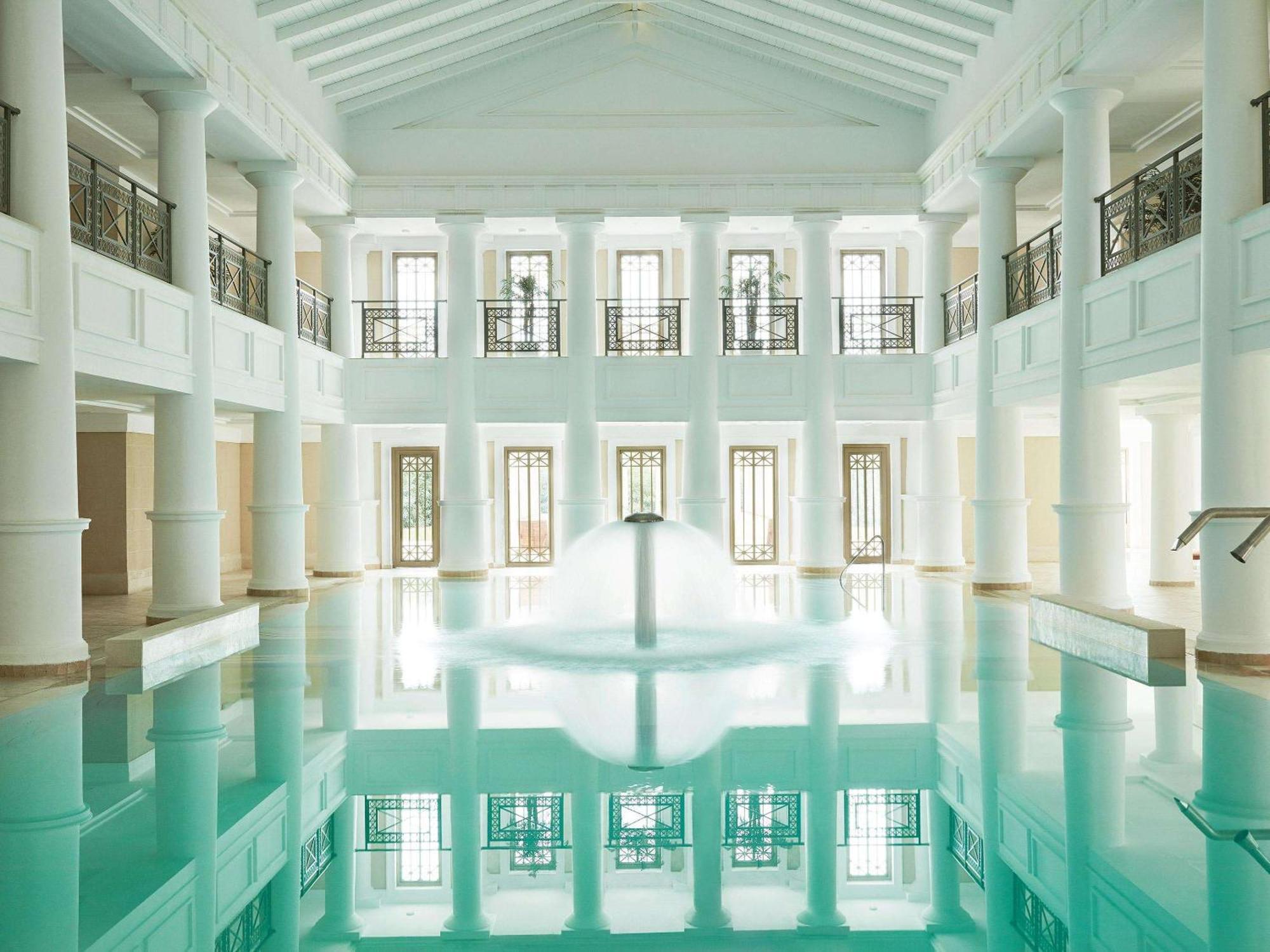 Grecotel Luxme Oasis At Riviera Olympia & Aqua Park ロウトラ・キリニ エクステリア 写真